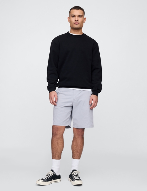 9" Essential Khaki Shorts