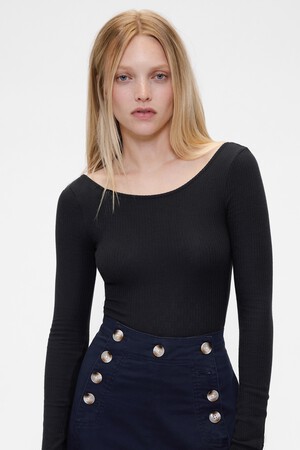 GapStudio Pointelle Bodysuit