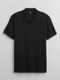 Lived-In Johnny Collar Polo Shirt