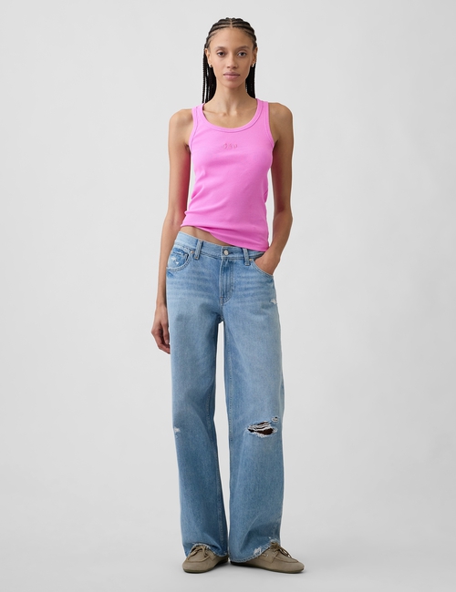 FRCH SL COTTON 2X2 LOGO TANK