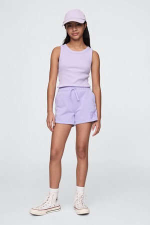 شورت سهل الارتداء بشعار جاب للأطفال