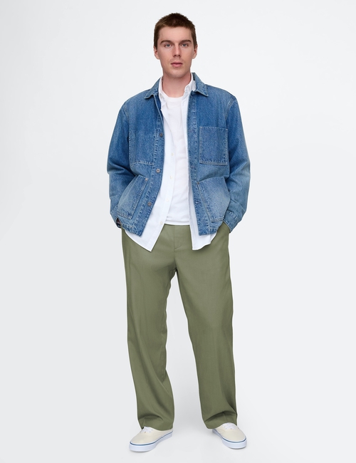 UltraSoft Pleated Trousers