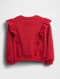 babyGap Ruffle Brannan Bear Sweatshirt