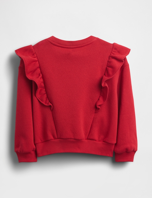 babyGap Ruffle Brannan Bear Sweatshirt