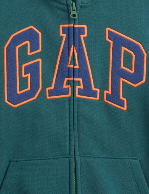 Kids Relaxed Gap Logo French Terry Zip Hoodie