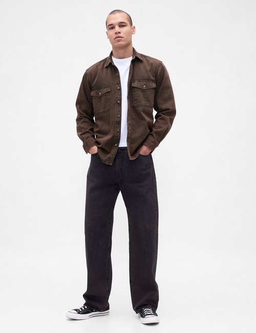 Denim Relaxed Shirt