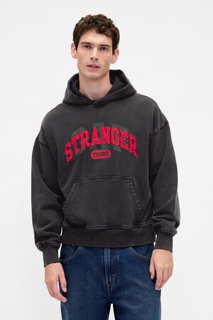 Stranger Things Adult Heavyweight Hoodie