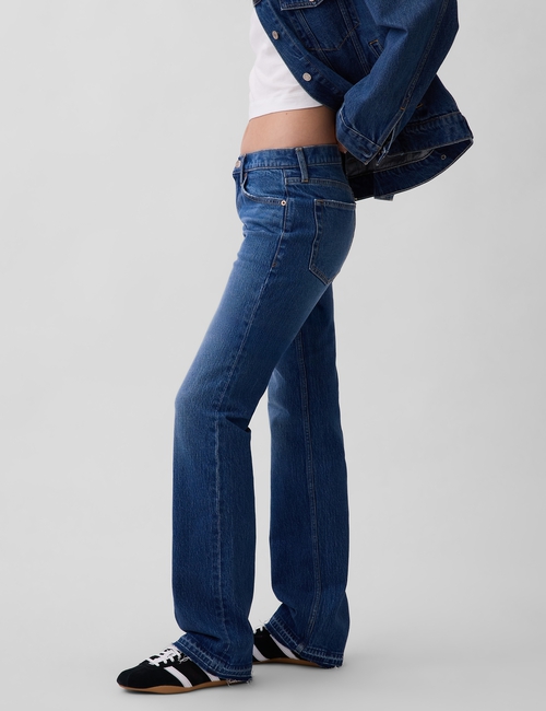 Mid Rise Relaxed Straight Jeans