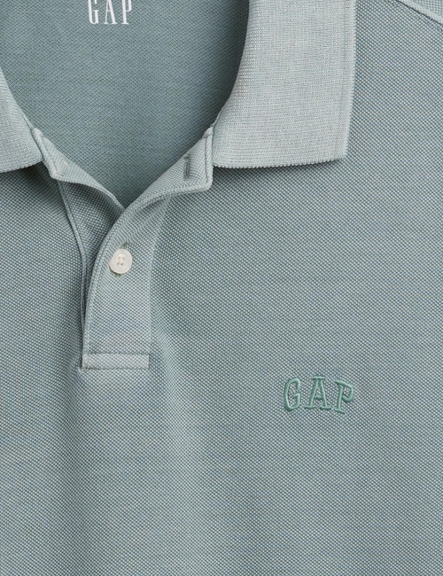 Gap Logo Pique Polo Shirt