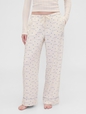GAP X SUMMER FRIDAYS PRINTED FLANNEL PJ PANT SCRIP