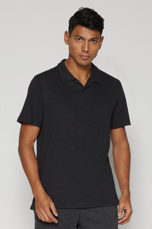 Lived-In Johnny Collar Polo Shirt