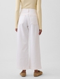 High Rise Stride Wide-Leg Ankle Jeans