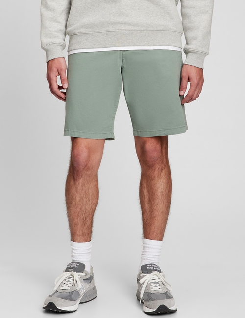10" GapFlex Essential Khaki Shorts