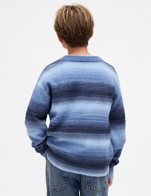 SPACE DYE CREW SWEATER