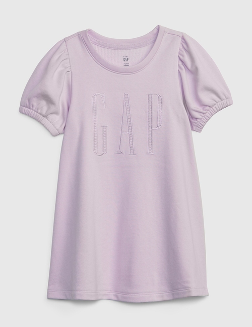 Toddler Puff Sleeve Gap Logo Dress
