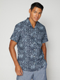Stretch Poplin Shirt in Slim Fit