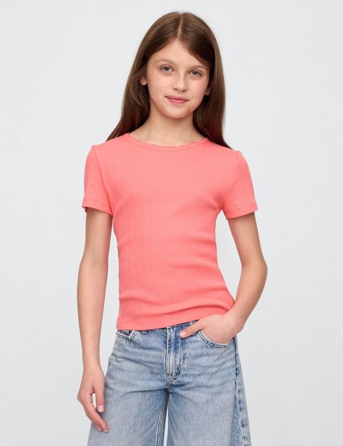 Kids Pointelle T-Shirt