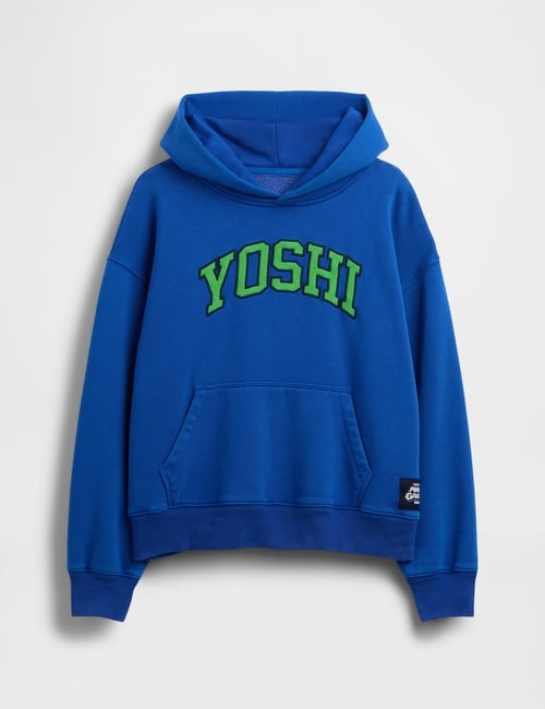 Kids Super Mario VintageSoft Relaxed Hoodie