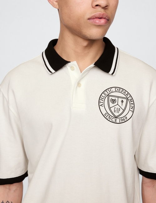 تي شيرت بولو بيكيه بشعار جاب