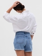 5" Mid Rise Denim Girlfriend Shorts