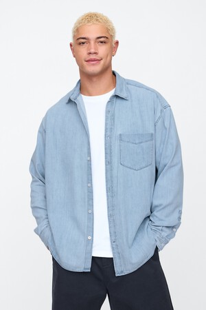 Denim Big Shirt