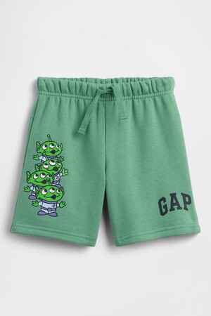 babyGap × Disney Relaxed Logo Pull-On Shorts