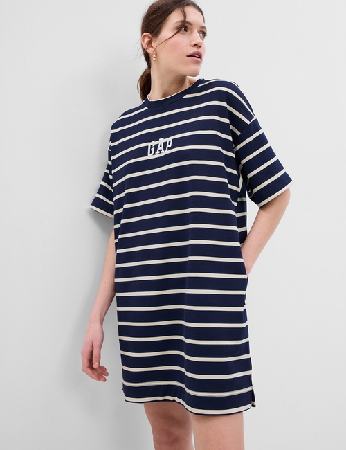 Vintage Soft Gap Logo Sweatshirt Dress