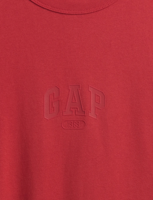 Heavyweight Relaxed 1969 Logo Crop T-shirt