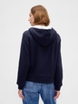 Relaxed Gap Logo Sherpa-Lined Zip Hoodie