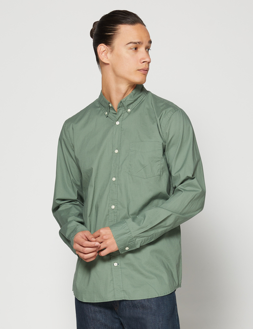 V-LS SLIM STRETCH POPLIN