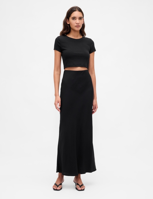 Maxi Slip Skirt