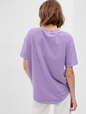 100% Organic Cotton Floral Gap Logo T-Shirt