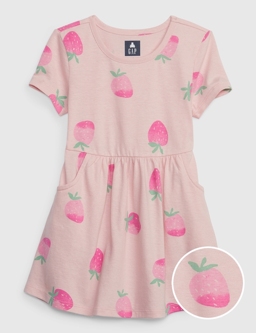 Toddler Organic Cotton Mix and Match Skater Dress