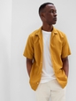 Linen-Blend Vacay Shirt in Standard Fit