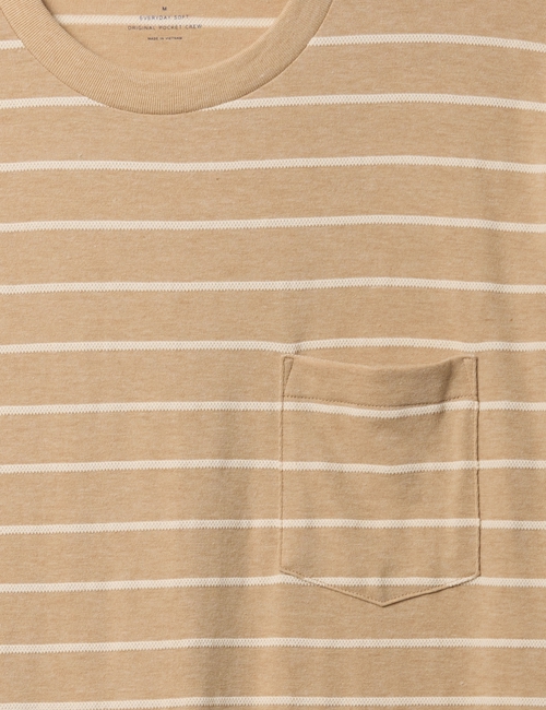 Textured Stripe Original Pocket T-Shirt