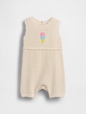 G SL CROCHET GRAPHIC SHORTIE