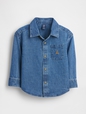 Baby & Toddler Denim Big Shirt