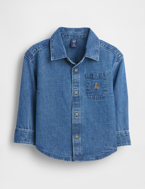 Baby & Toddler Denim Big Shirt