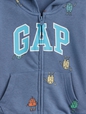 babyGap Relaxed Logo French Terry Zip Hoodie
