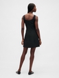 SL SCOOP BTN UP MINI DRESS