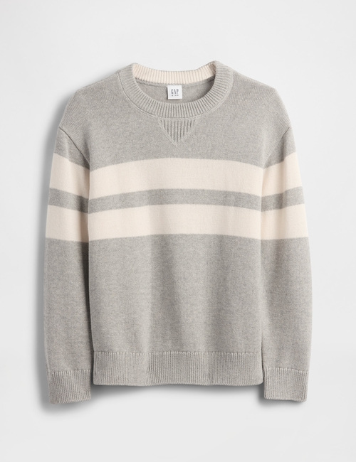 Kids Relaxed Crewneck Sweater