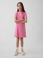 Kids Gap Logo Rib T-Shirt Dress