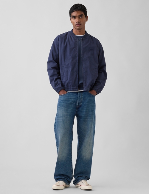 Relaxed Bomber Jacket