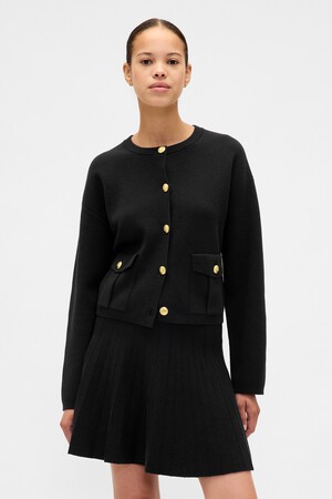 Pocket Cardigan Sweater