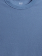 Waffle-Knit Crewneck T-Shirt