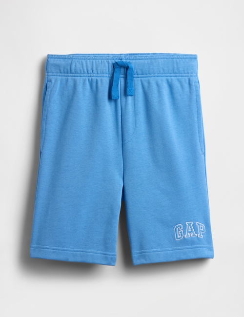 Kids Relaxed Gap Logo French Terry Pull-On Shorts