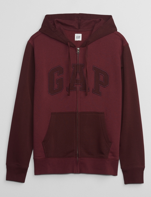 Gap Logo Colorblock Zip Hoodie