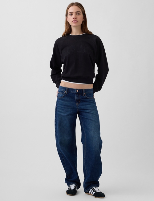 French Terry Raglan Logo Sweatshirt