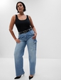 Mid Rise '90s Loose Cargo Jeans