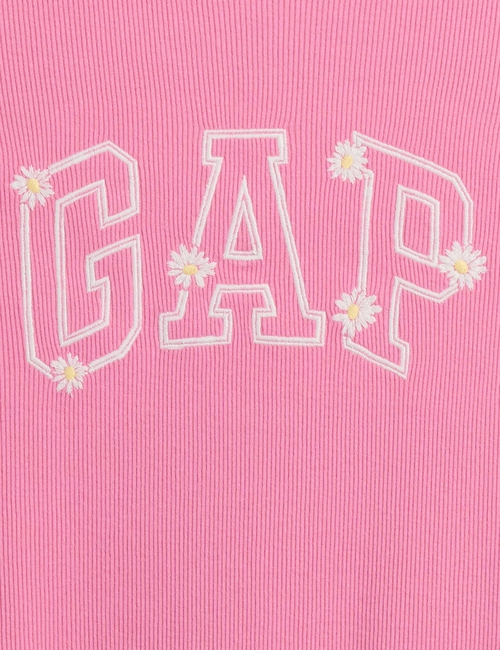 Kids Arch Logo Ruffle T-Shirt